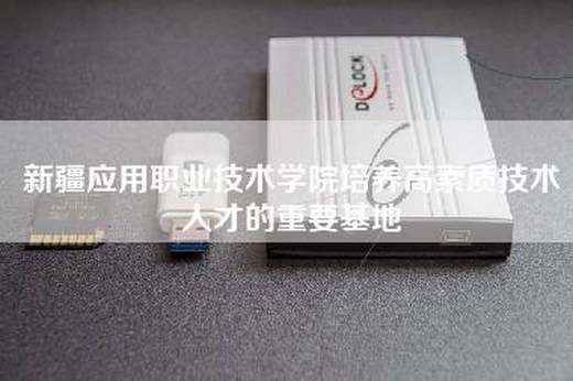 新疆应用职业技术学院培养高素质技术人才的重要基地