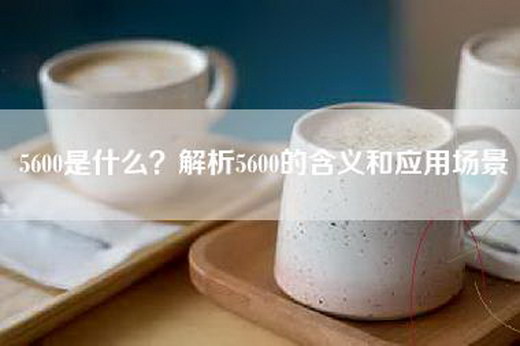 5600是什么？解析5600的含义和应用场景