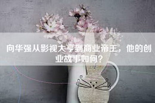 向华强从影视大亨到商业帝王，他的创业故事如何？