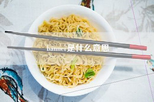 banner是什么意思