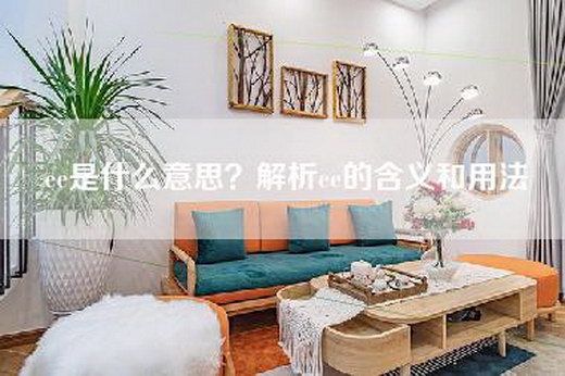 ee是什么意思？解析ee的含义和用法