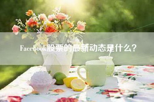 Facebook股票的最新动态是什么？