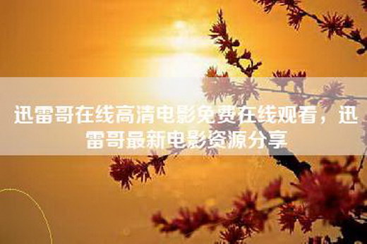 迅雷哥在线高清电影免费在线观看，迅雷哥最新电影资源分享