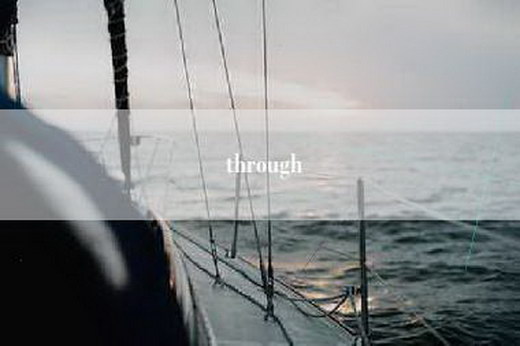 through